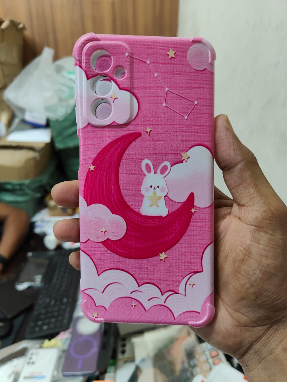 Picture of For  Samsung Galaxy A56/Samsung Galaxy A36/Samsung Galaxy A16/Samsung Galaxy A15/Samsung Galaxy A55/Samsung Galaxy A54/Case Matte Silicone New heart Design Back Cover for  Samsung Galaxy A56 Soft Phone Casing