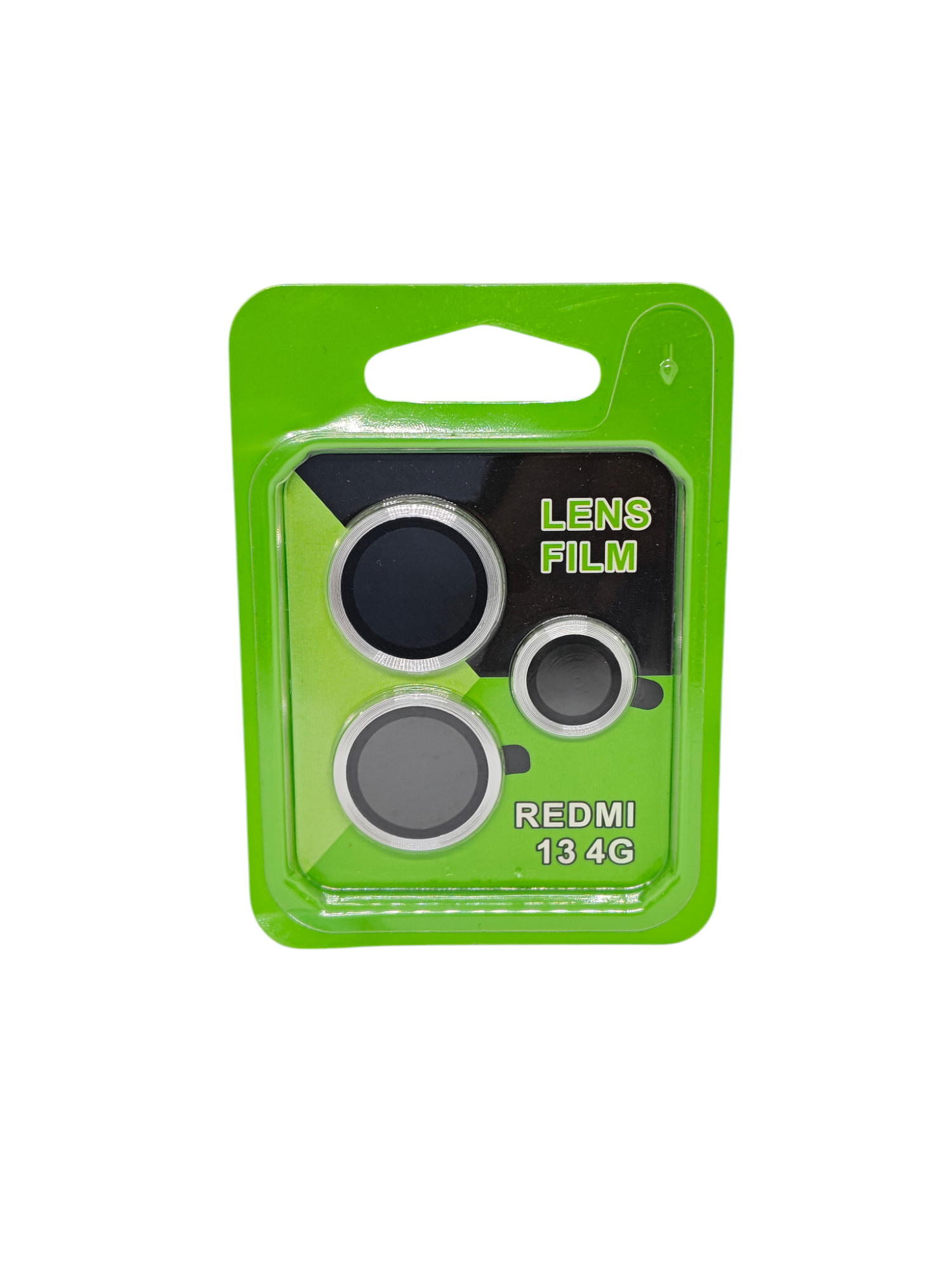 Picture of Xiaomi Redmi 13 4G 5G Ring Camera Protector Alloy Metal Ring Black and Silver