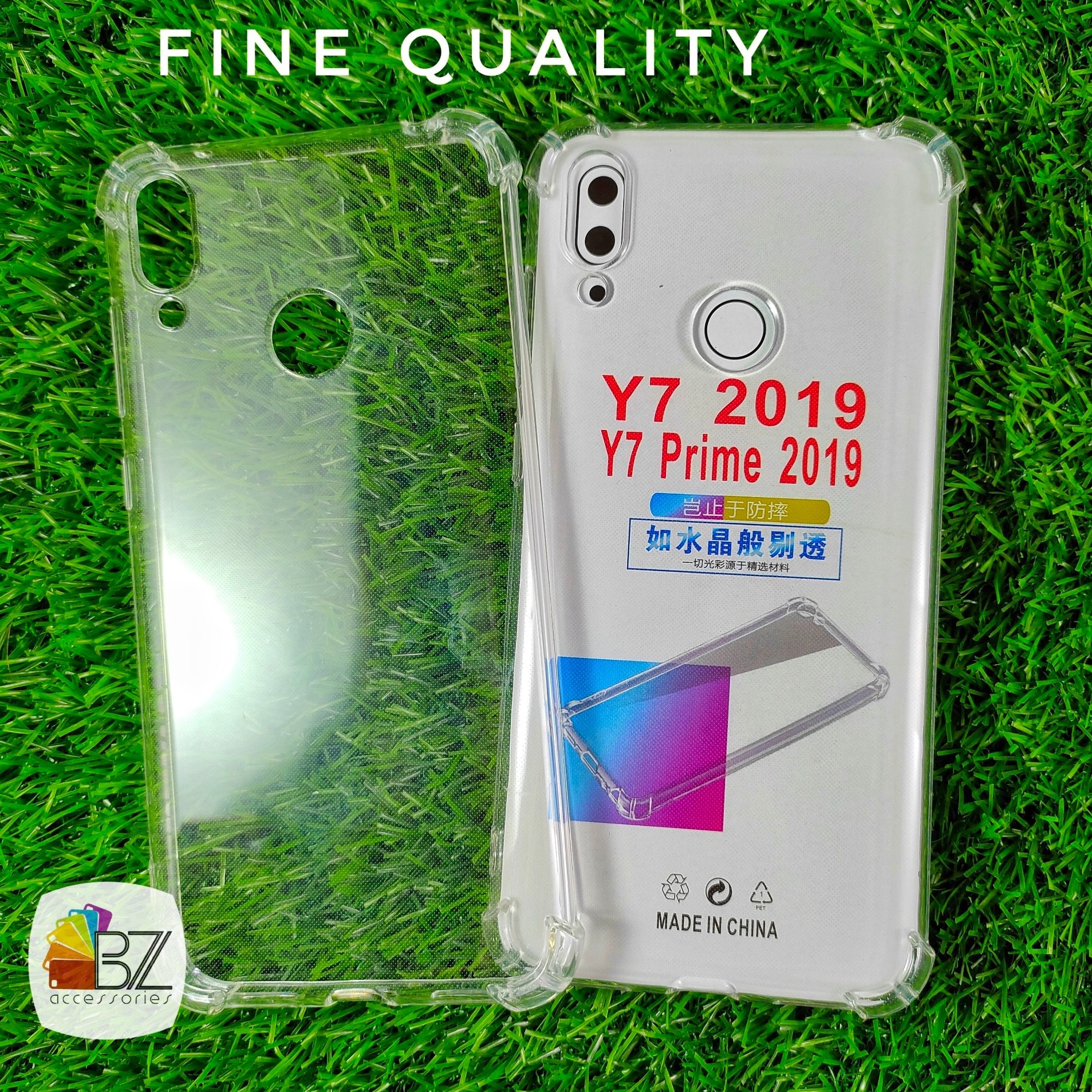 Picture of For Huawei Y7 Prime 2019, Enjoy 9, Y7 2019 Clear Cover Soft Thin Anti-Scratches Crystal Case(Transparent)