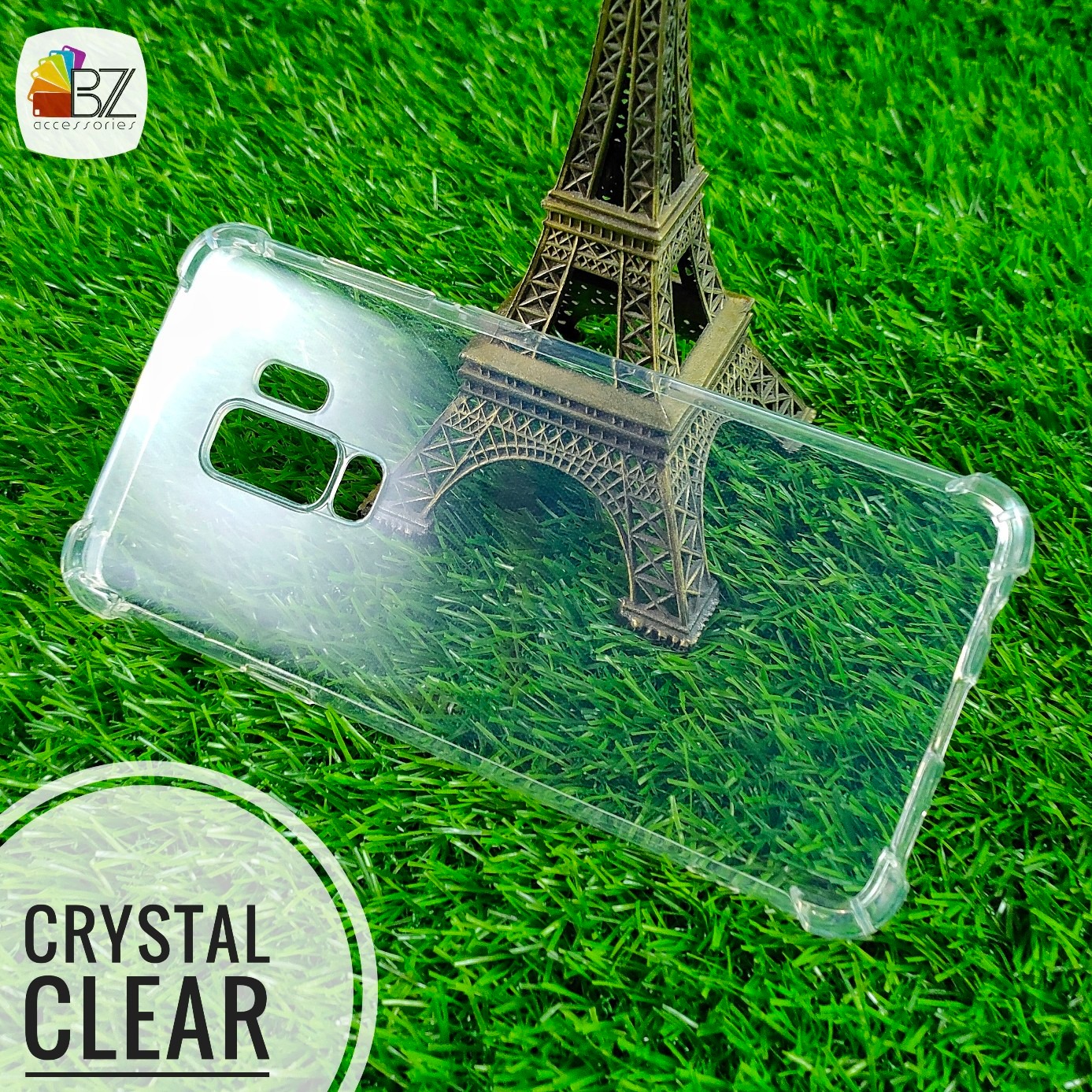 Picture of Transparent Back Cover for Samsung Galaxy S9 Plus - Clear Protective Case