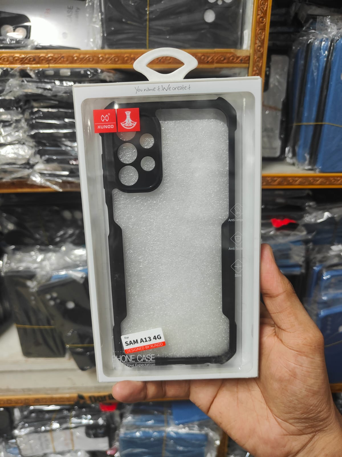 Picture of Xundd Case For Samsung Galaxy A13 4G Case Shockproof Transparent Phone Cover - Phone Back Cover Samsung Galaxy A13 4G