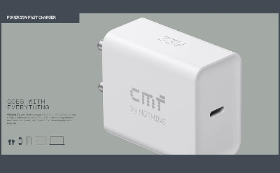 Picture of 33W Rapidly Charge Compatible with CMF Phone 1, Nothing Phone 2A, Nothing Phone 2, Nothing Phone 1 and Other Type-C Android Devices (33W Adapter)