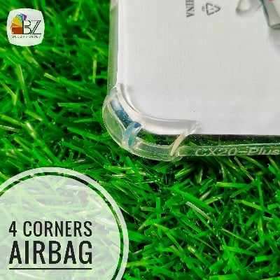 Picture of Oneplus 10 Pro - Airbag Antishock - Drop Resistance - Flexible TPU Back Cover Case - With Camera Protection Bump