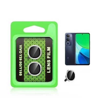 Picture of for vivo vivo Y29 5G Y19s Camera Protector Ring Aluminium and Tempered Glass
