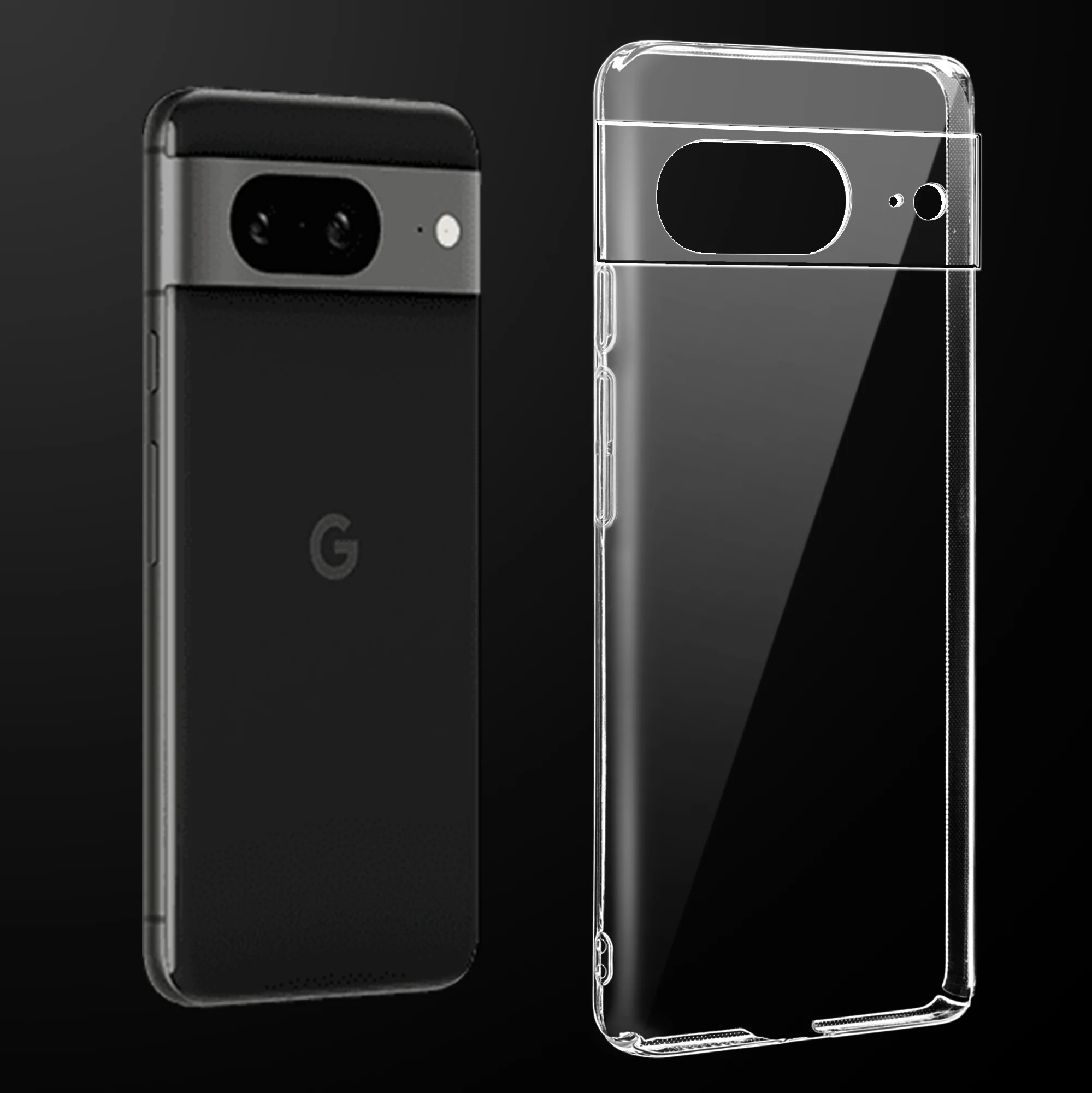 Picture of Crystal Clear Hard Back Anti-Yellowing Phone Case For Google Pixel 6
