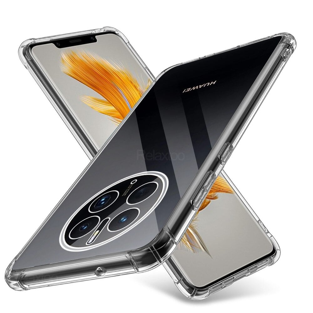 Picture of Hauwei Mate 50 Pro Case Transparent Shockproof Phone Cover For Huawei Mate50 50Pro DCO CET AL00 Camera Protect Silicone Fundas