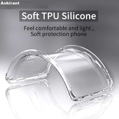 Picture of Soft Transparent TPU Silicone Case For Huawei P40 Phone Back Cover Case Slim Soft TPU Clear Cover