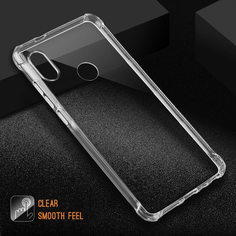 Picture of For Xiaomi Mi 8 SE Premium Silicone Case Crystal Clear Soft TPU Ultra-Thin Transparent Flexible Protective Mobile Phone Back Cover