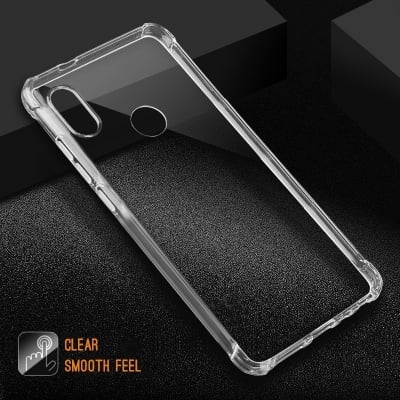 Picture of For Xiaomi Mi 8 SE Premium Silicone Case Crystal Clear Soft TPU Ultra-Thin Transparent Flexible Protective Mobile Phone Back Cover