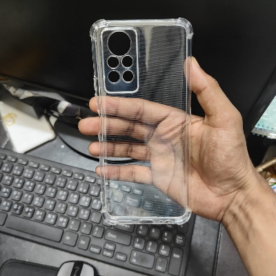 Picture of Infinix Note 11 Pro/Note 11s/X697 Premium Silicone Case Crystal Clear Soft TPU Ultra-Thin Transparent Flexible Protective Mobile Phone Back Cover