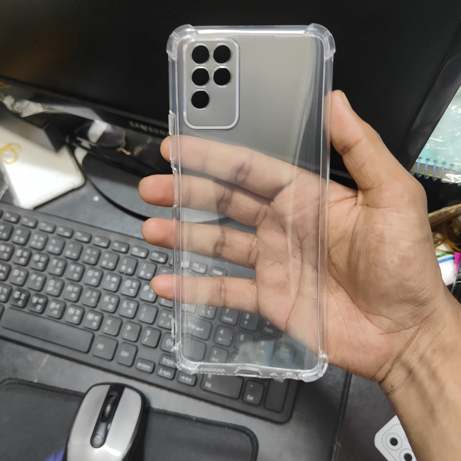 Picture of Infinix Note 10 Premium Silicone Case Crystal Clear Soft TPU Ultra-Thin Transparent Flexible Protective Mobile Phone Back Cover