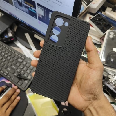 Picture of For Tecno Spark 40 Pro Luxury Silicon Protect Back Cover Soft Case