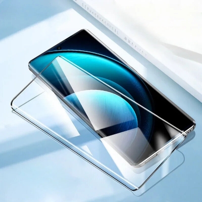 Picture of 2in1 Full Cover Curved Tempered Glass Screen Protector For OnePlus ACE 3 Pro 2 3Pro 2Pro 2024 4G 5G Protective Glass For 1+ACE3 1+ACE2 ACE3 ACE2 ACE3Pro ACE2Pro Camera Lens Film
