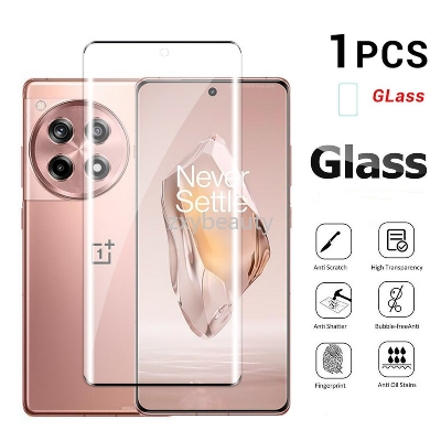Picture of 2in1 Full Cover Curved Tempered Glass Screen Protector For OnePlus ACE 3 Pro 2 3Pro 2Pro 2024 4G 5G Protective Glass For 1+ACE3 1+ACE2 ACE3 ACE2 ACE3Pro ACE2Pro Camera Lens Film