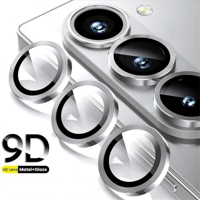 Picture of For Samsung Galaxy Z Fold 6 5G 2024 Camera Lens Protector Glass for ZFold6 Fold6 SamsungZFold6 Back Lens Metal Protector Ring Cover
