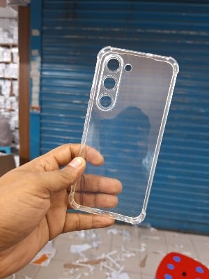 Picture of Techno Spark 40 Pro Flexible Clear Transparent Soft TPU Back Case Cover with bumper