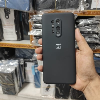 Picture of For One Plus 8 Pro /1+8 ProSilky And Soft - Touch Finish With Camera Production Soft SILICONE COVER