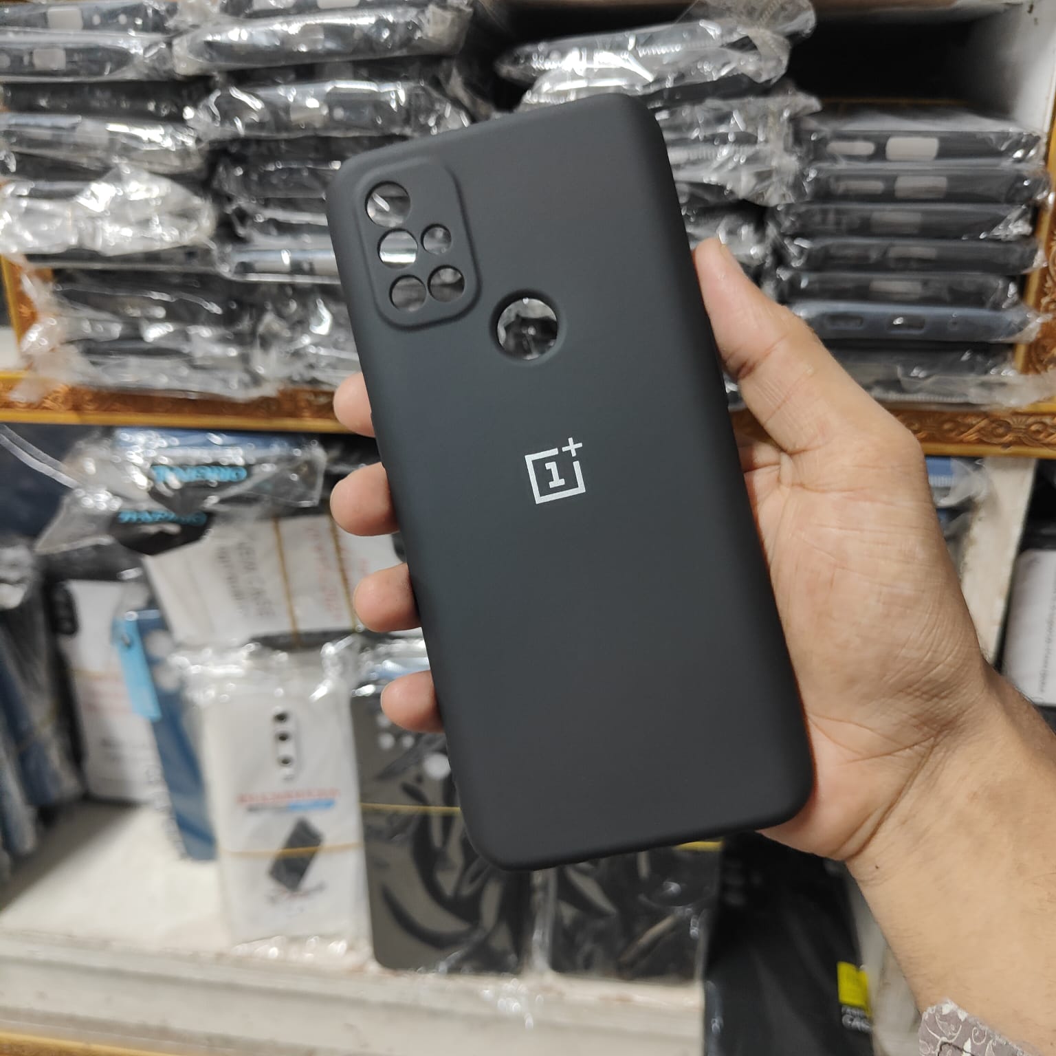 Picture of For One Plus Nord N10 /N10 5G Silky And Soft - Touch Finish With Camera Production Soft SILICONE COVER