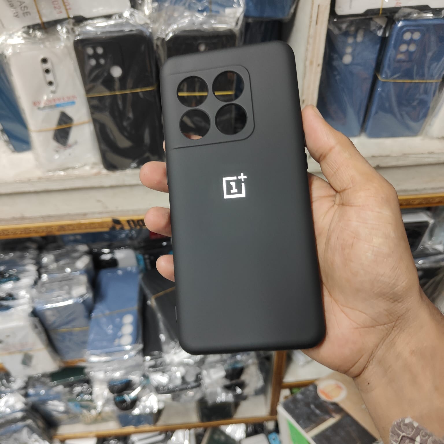 Picture of For One Plus 10 Pro /10 Pro Silky And Soft - Touch Finish With Camera Production Soft SILICONE COVER