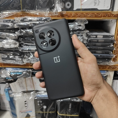 Picture of FOR One Plus 12/One Plus 12R Silky And Soft - Touch Finish With Camera Production Soft SILICONE COVER