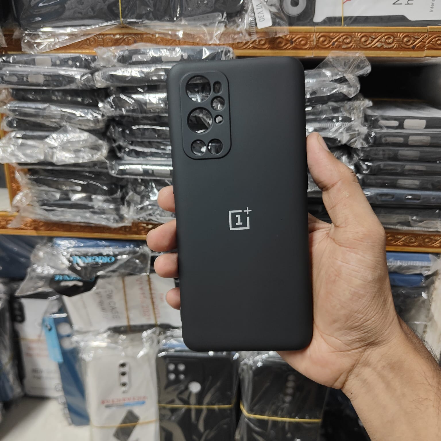 Picture of FOR One Plus 9 Pro/1+9Pro Silky And Soft - Touch Finish With Camera Production Soft SILICONE COVER