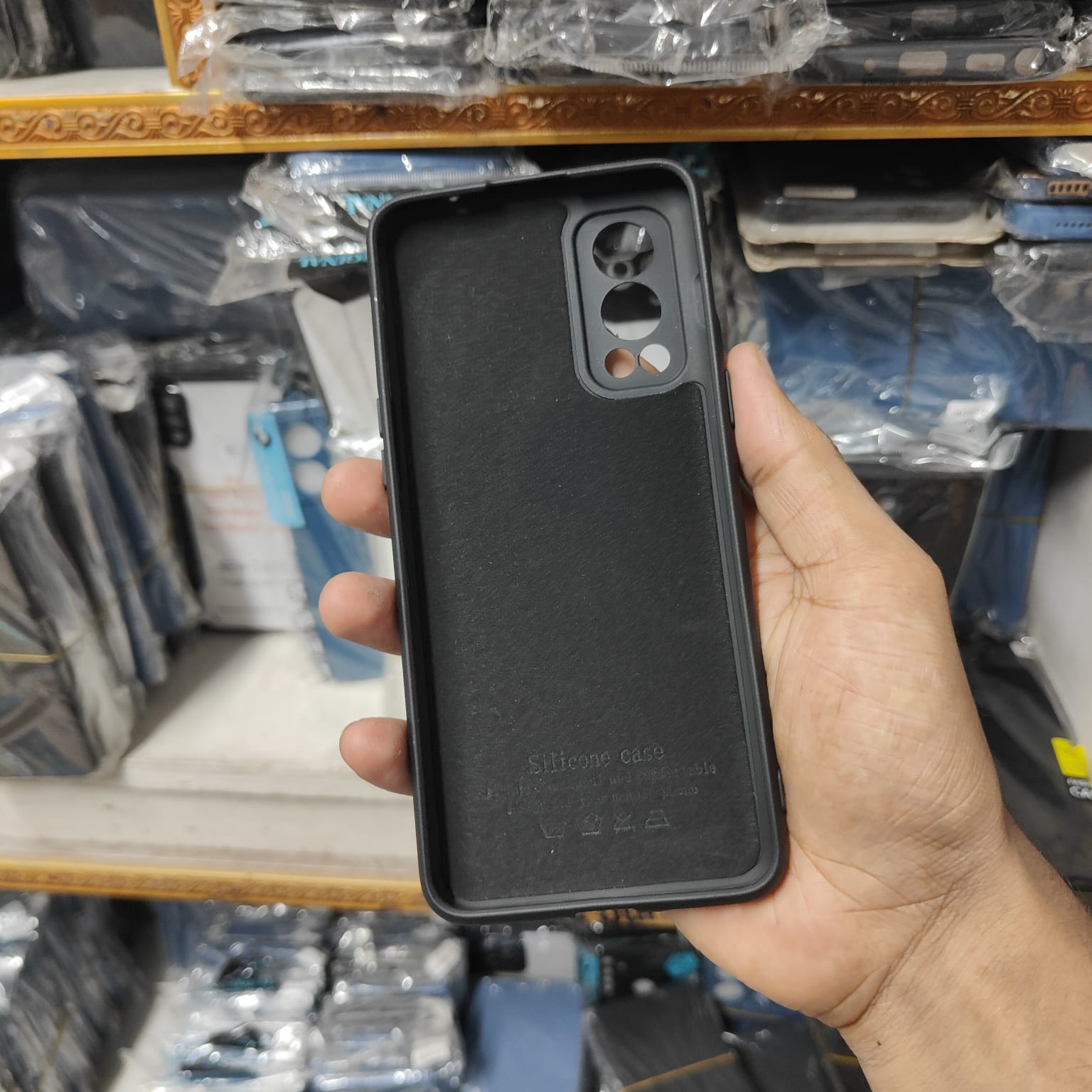 Picture of FOR One Plus Nord 2 Silky And Soft - Touch Finish With Camera Production Soft SILICONE COVER