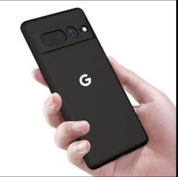 Picture of Rugged Carbon Fibre Back Cover Case for Google Pixel 7 PRO / pixel 7  Armor | Shockproof & Protective | Stunning Minimalist Design Back Case Cover for Google Pixel 7 Pro (Black)