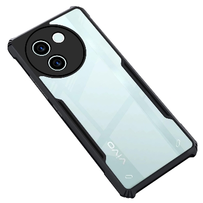 Picture of For VIVO V30e 5G Edge-Reinforced Shockproof Cushion Back Clear Hybrid Transparent Hard Cover Casing-EGL