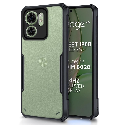 Picture of For Motorola Edge 40 Xundd Shockproof TPU Bumper Clear Acrylic Mobile Phone Case For Motorola Edge 40 Back case Cover