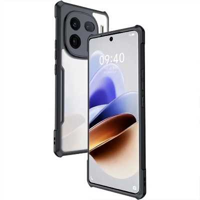 Picture of Vivo IQOO 12 Protective Black Border Crystal Clear Xundd Mobile Back Case Cover