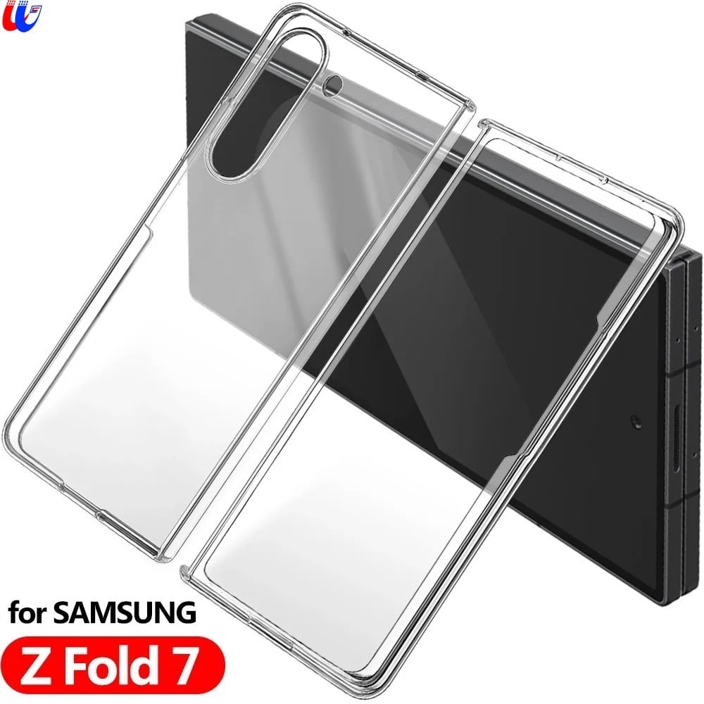 Picture of Samsung Galaxy Z Fold 7 5G Wear-Resistant Crystal Pro Transparent Protective Case