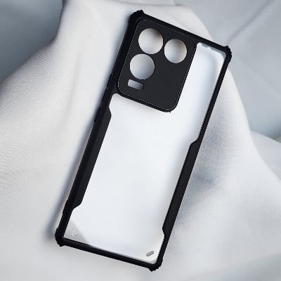 Picture of For Vivo iQOO Z7 Pro / Vivo S17e Xundd Airbags Soft TUP Bumper Shockproof Shell Back Clear Camera and Screen Protective Phone Cover