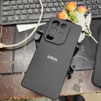Picture of Infinix Note 50 Plus /Infinix Note 50 Pro + Back Cover With Soft Silicone Comfortable LongLasting Silicone Premium Handy Back Phone Case