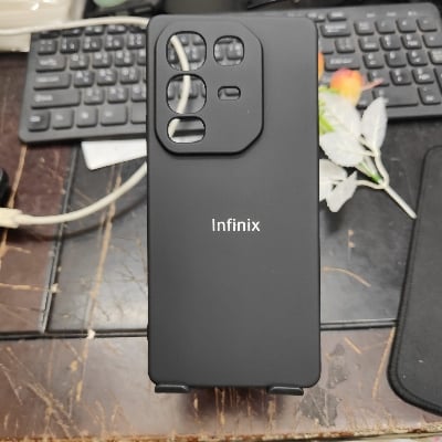Picture of Infinix Note 50 Plus /Infinix Note 50 Pro + Back Cover With Soft Silicone Comfortable LongLasting Silicone Premium Handy Back Phone Case