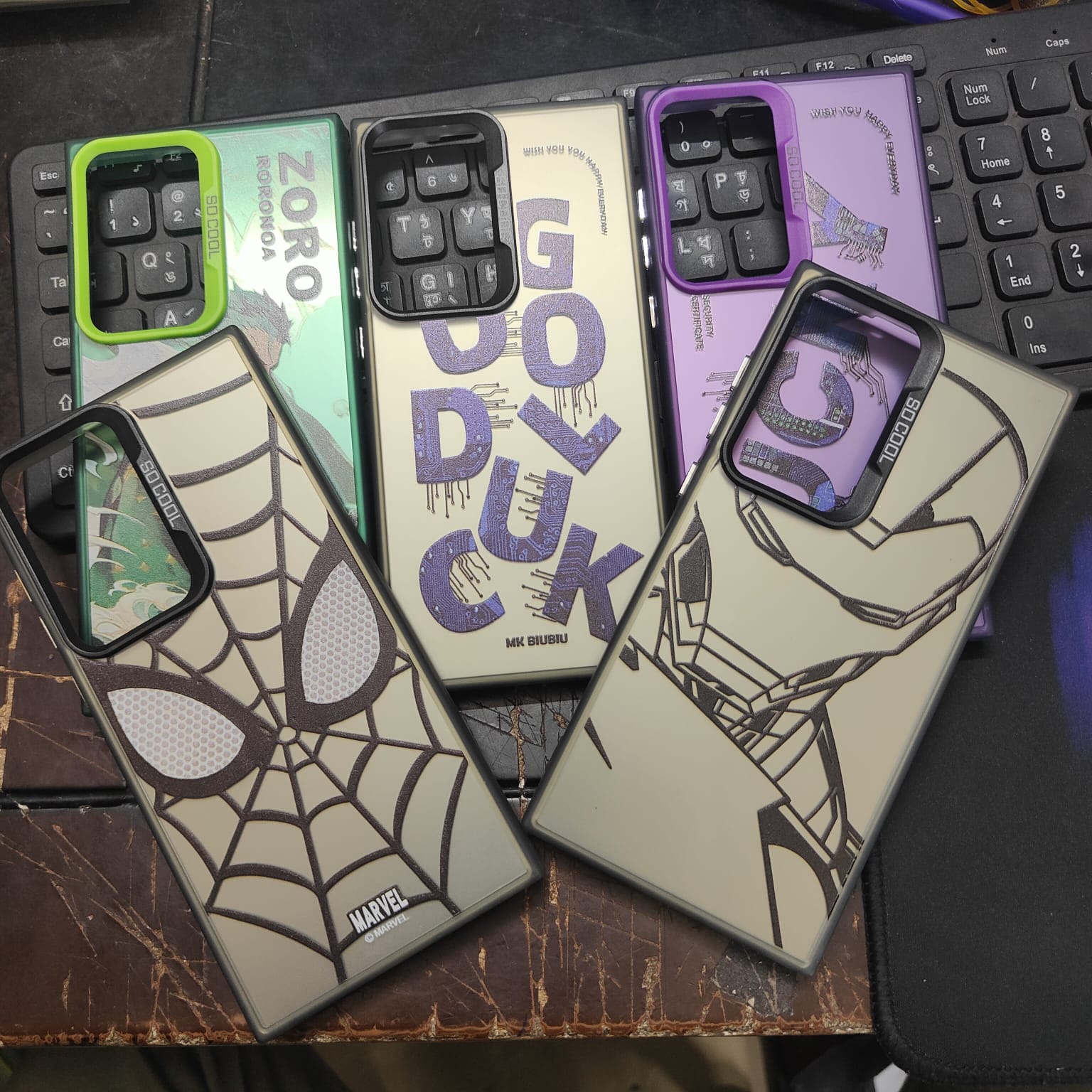 Picture of Samsung Galaxy S23 Ultra matte finish premium back cover