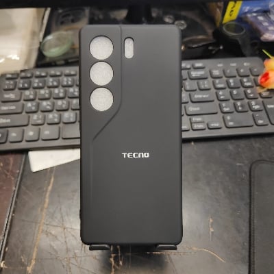 Picture of Tecno Camon 40 Pro 4G Liquid Silicone Back Cover – Skin-Friendly Soft Touch Premium Case