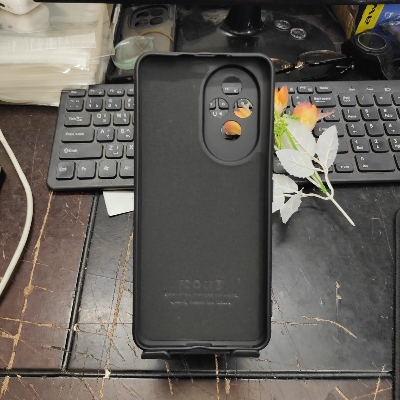 Picture of Silicone Back Case for Honor 200 Soft Touch Liquid Silicone with Camera Protection