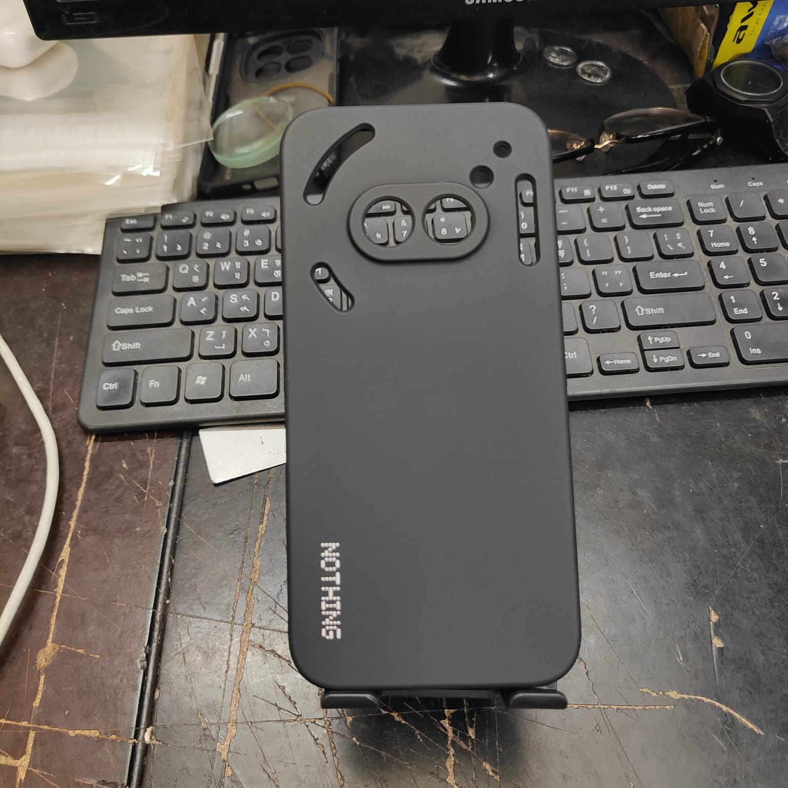 Picture of Nothing Phone 2A/Nothing Phone (2a) Liquid Silicone Back Cover – Skin-Friendly Soft Touch Premium Case
