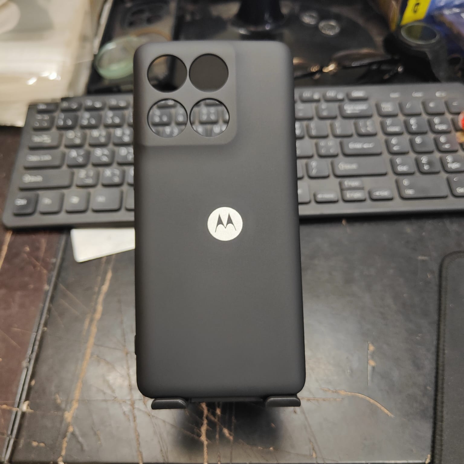 Picture of Motorola Edge 60 Neo Liquid Silicone Back Cover – Skin-Friendly Soft Touch Premium Case