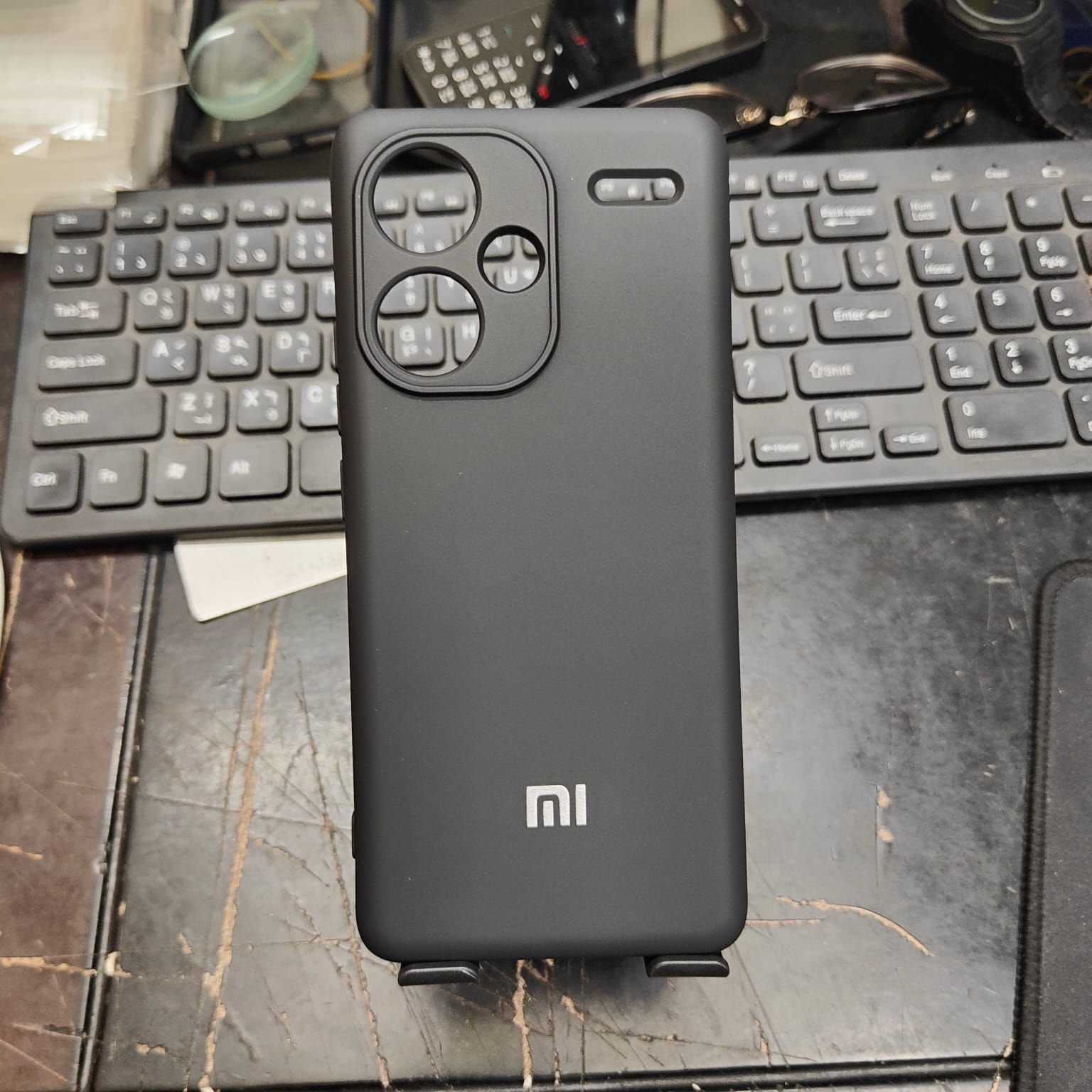 Picture of Xiaomi Redmi Note 13 Pro+/Xiaomi Redmi Note 13 Pro Plus 5G Liquid Silicone Back Cover – Skin-Friendly Soft Touch Premium Case