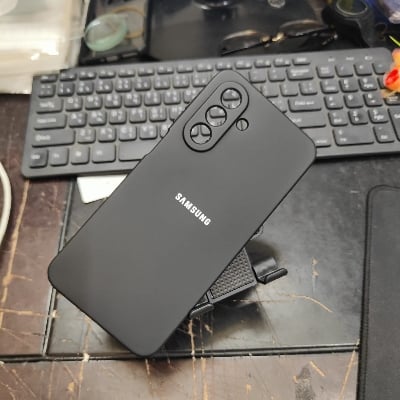 Picture of Samsung Galaxy A55 5G Liquid Silicone Back Cover – Skin-Friendly Soft Touch Premium Case