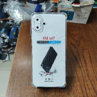 Picture of For Samsumg Galaxy A07 Soft TPU Clear Transparent Shockproof Airbag Case – Protective Back Cover with Anti-Slip Grip