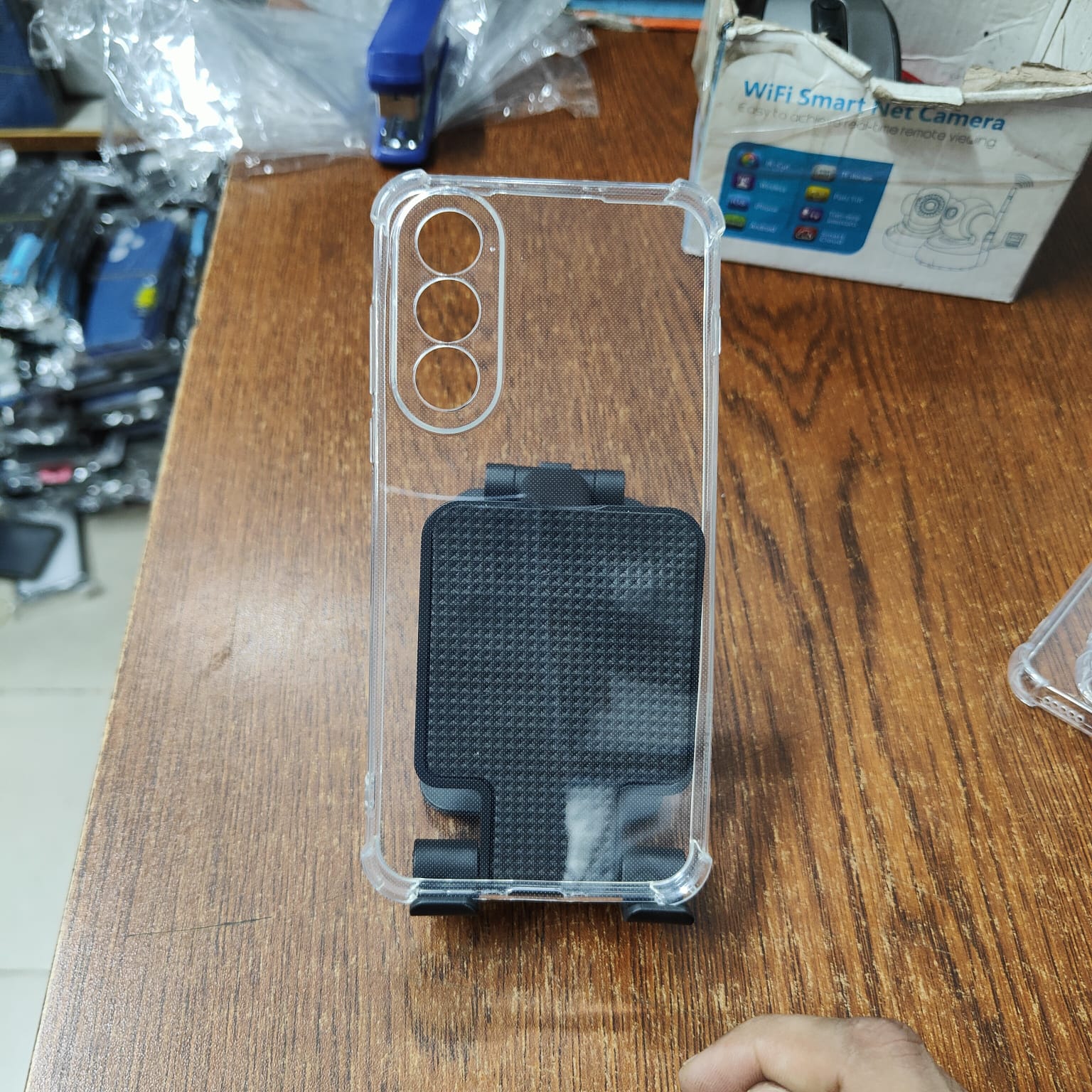 Picture of OnePlus Nord 5 5G/OnePlus ACE 5/OnePlus ACE 5 Ultra Soft TPU Clear Transparent Shockproof Airbag Case – Protective Back Cover with Anti-Slip Grip