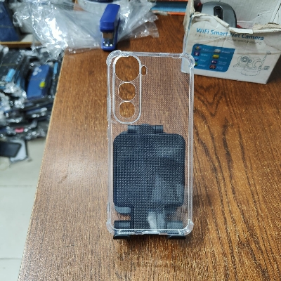 Picture of vivo Y400 4G/5G Soft TPU Clear Transparent Shockproof Airbag Case – Protective Back Cover with Anti-Slip Grip