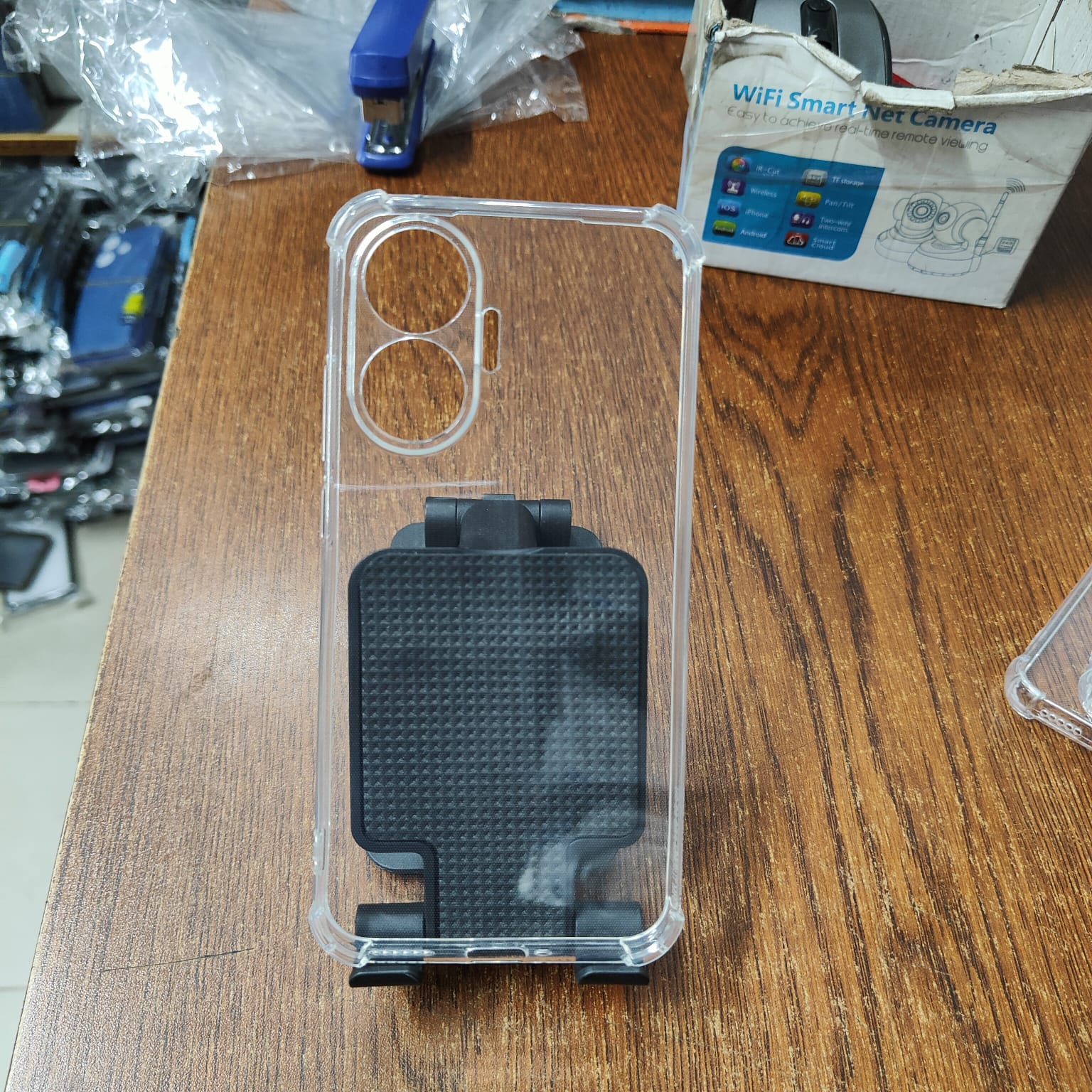 Picture of Xiaomi Redmi Turbo 4/Poco X7 Pro Soft TPU Clear Transparent Shockproof Airbag Case – Protective Back Cover with Anti-Slip Grip