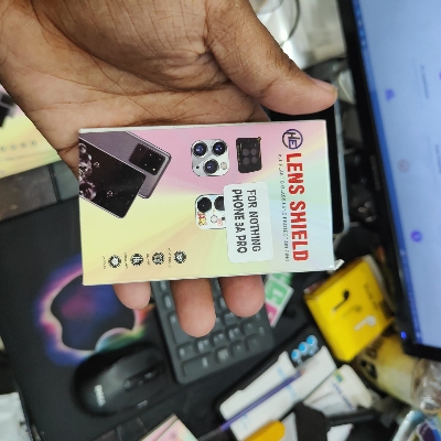 Picture of for  Nothing phone 3A pro   Protector - Black - 9H Ultra Thin Scratch-Resistant Camera Lens Glass Protector