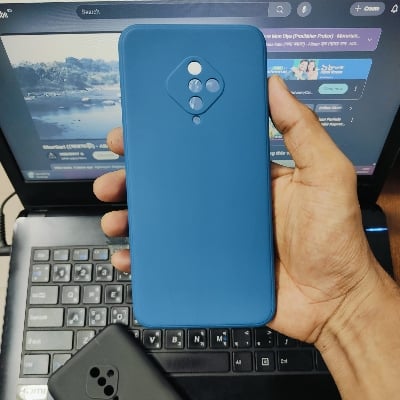 Picture of For Vivo S1Pro Silky And Soft Touch Finish With Production Soft Silicone Cover