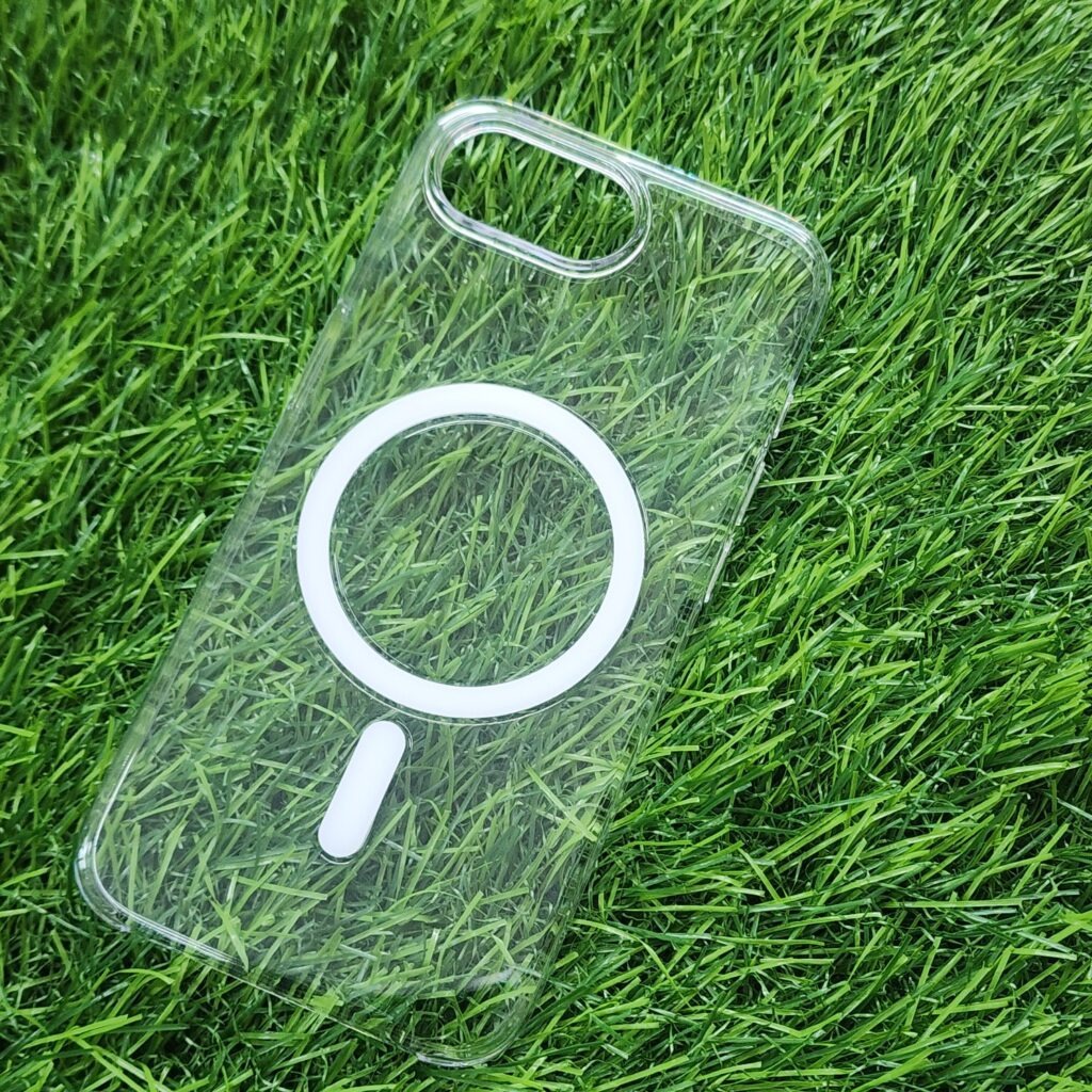 Picture of For iPhone 6 Plus/Apple iPhone 7 Plus/Apple iPhone 8 Plus Anti Yellow Hard Magsafe Unique Case Clear Hard Phone Back Cover