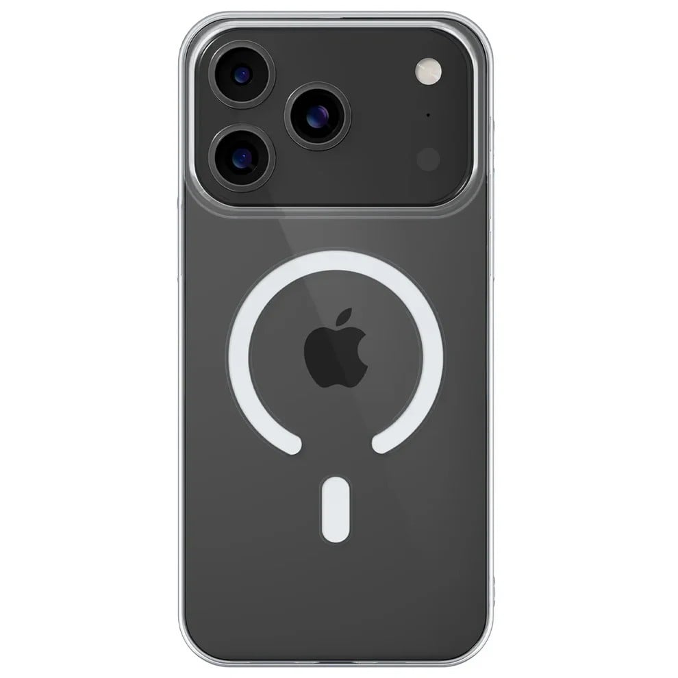 Picture of For iPhone 17 Pro Max Anti Yellow Hard Magsafe Unique Case Clear Hard Phone Back Cover