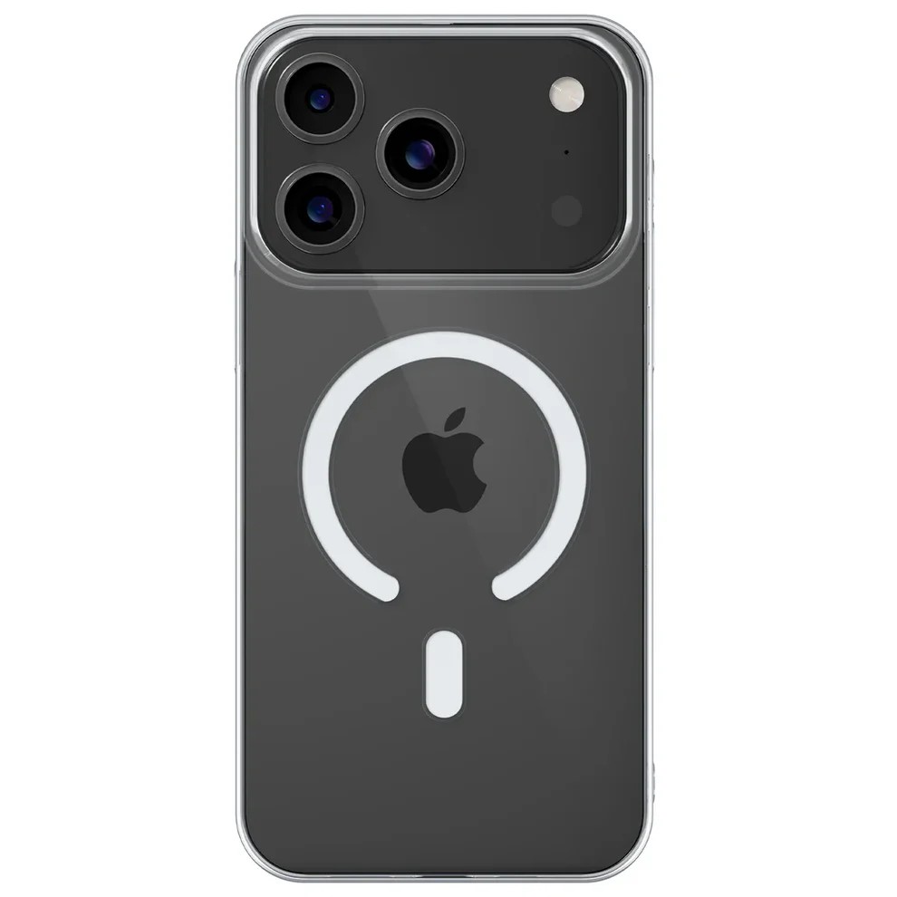 Picture of For iPhone 17 Pro Anti Yellow Hard Magsafe Unique Case Clear Hard Phone Back Cover